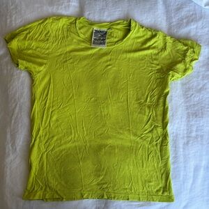 Jungmaven Lorel Hemp Cotton Yellow T-Shirt